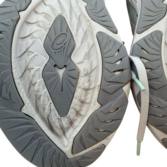 Asics Novablast 4 cushioned Running Shoes Daily Trainer Oatmeal Seafoam Size 9.5 - Picture 11 of 16